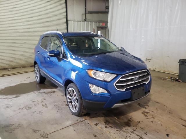 MAJ6S3KL3KC260560 - 2019 FORD ECOSPORT T BLUE photo 1