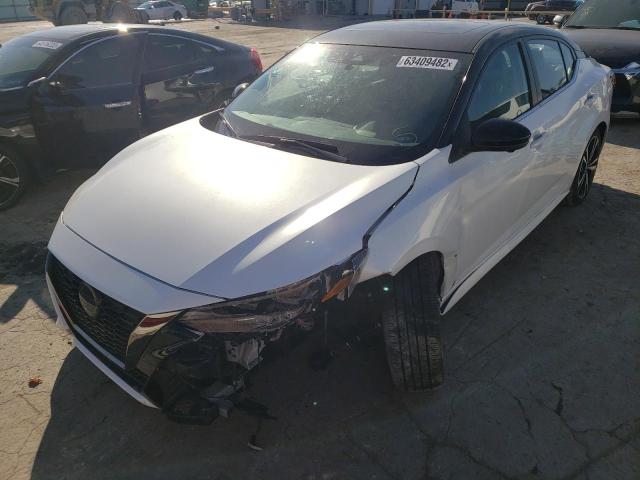 3N1AB8DV8NY253358 - 2022 NISSAN SENTRA SR WHITE photo 2