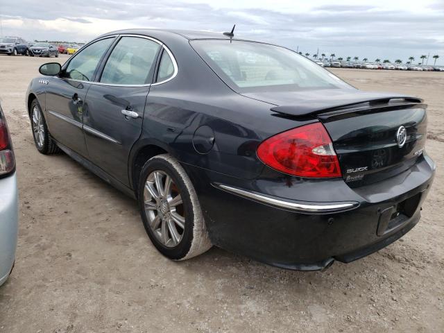 2G4WN58C581339663 - 2008 BUICK LACROSSE S BLACK photo 3