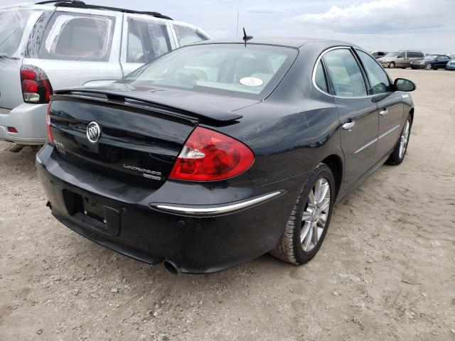 2G4WN58C581339663 - 2008 BUICK LACROSSE S BLACK photo 4