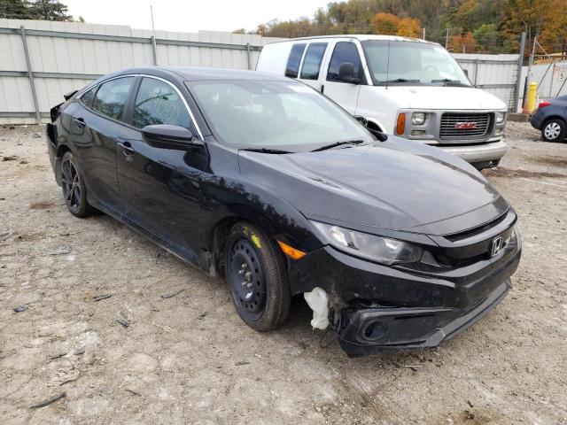 2HGFC2F89MH501529 - 2021 HONDA CIVIC SPOR BLACK photo 1