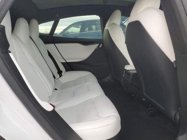 5YJSA1E26MF424926 - 2021 TESLA MODEL S Blanco foto 6