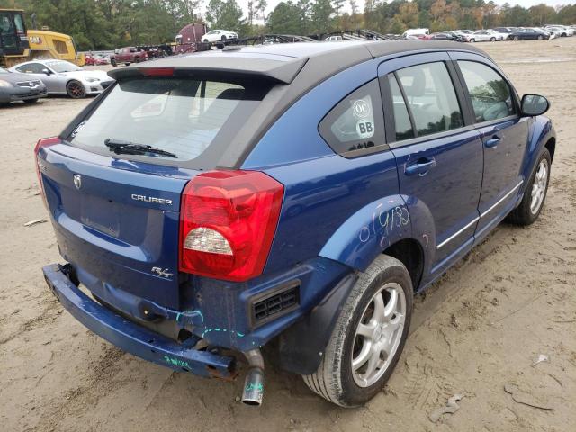 1B3HB78B99D133617 - 2009 DODGE CALIBER R/ BLUE photo 4