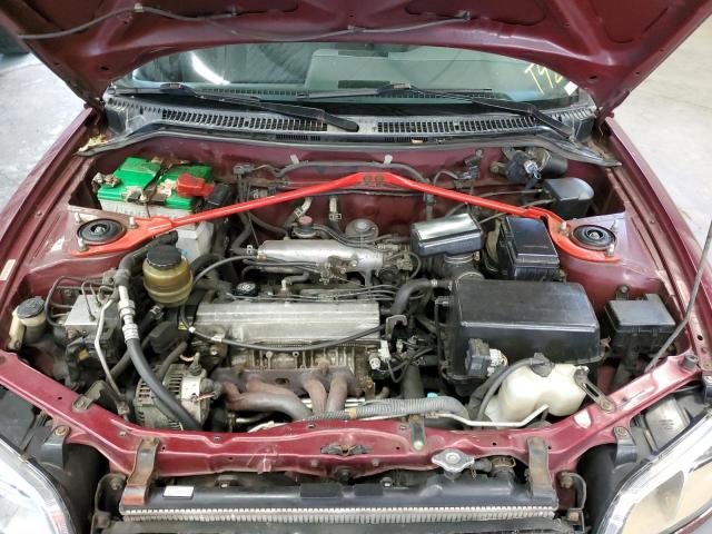 JT3HP10V7W0176962 - 1998 TOYOTA RAV 4 BURGUNDY photo 7