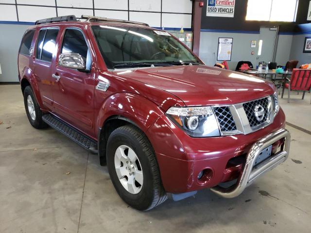 5N1AR18W66C656635 - 2006 NISSAN PATHFINDER BURGUNDY photo 1