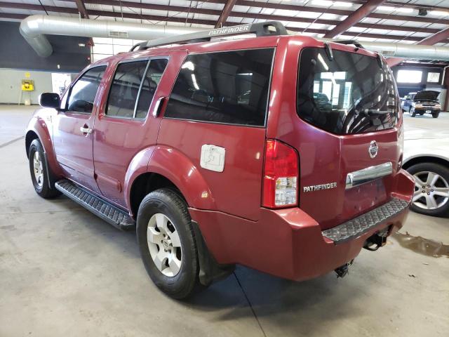 5N1AR18W66C656635 - 2006 NISSAN PATHFINDER BURGUNDY photo 3