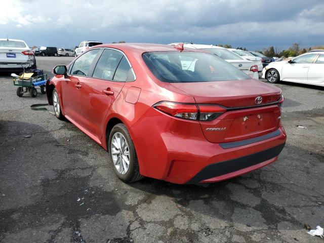 5YFFPRAE3LP098018 - 2020 TOYOTA COROLLA XL RED photo 3