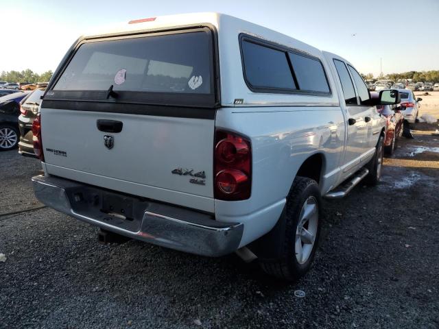 1D7HU182X7S155579 - 2007 DODGE RAM 1500 S WHITE photo 4