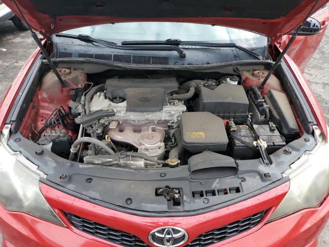 4T1BF1FK0CU613685 - 2012 TOYOTA CAMRY L/ RED photo 7