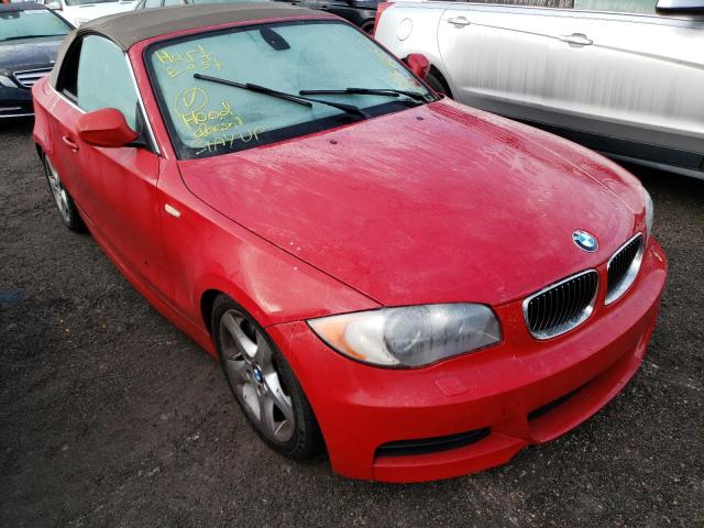 WBAUN7C5XBVM23934 - 2011 BMW 135 I RED photo 1