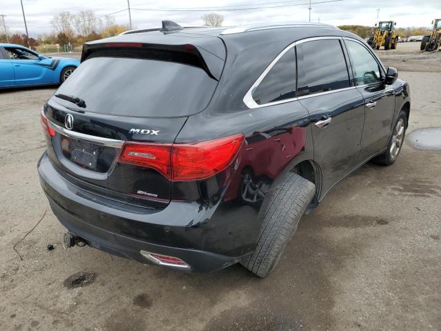 5FRYD4H8XFB030320 - 2015 ACURA MDX ADVANC BLACK photo 4