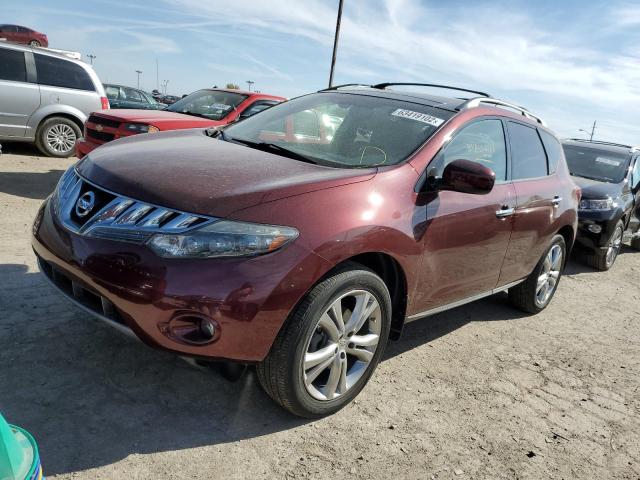 JN8AZ18W69W123213 - 2009 NISSAN MURANO MAROON photo 2