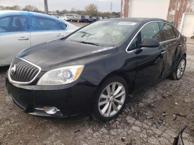 1G4PR5SK2C4208227 - 2012 BUICK VERANO CON BLACK photo 2