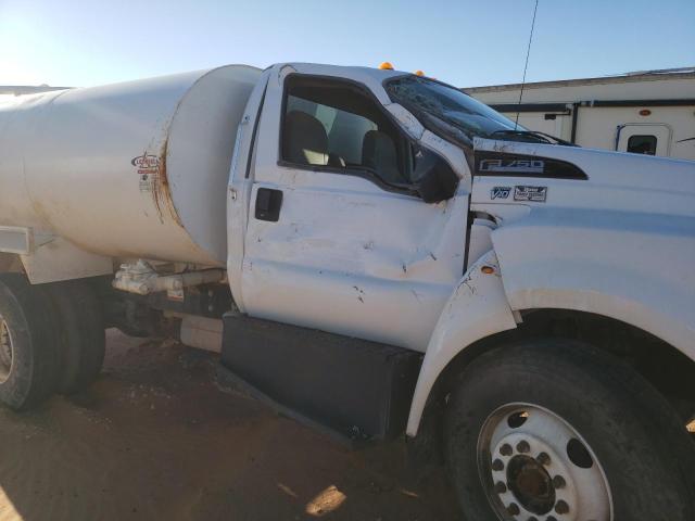 1FDNF7AY4KDF11087 - 2019 FORD F750 SUPER WHITE photo 9