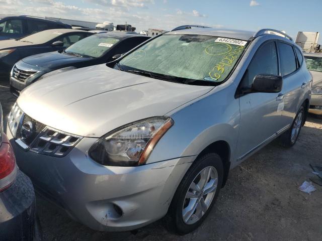 JN8AS5MT1FW664639 - 2015 NISSAN ROGUE SELE SILVER photo 2