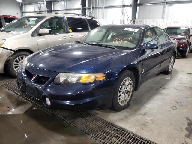 1G2HY54K74U238077 - 2004 PONTIAC BONNEVILLE BLUE photo 2