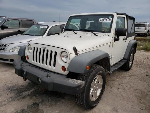 1J4AA2D19AL224619 - 2010 JEEP WRANGLER S WHITE photo 2