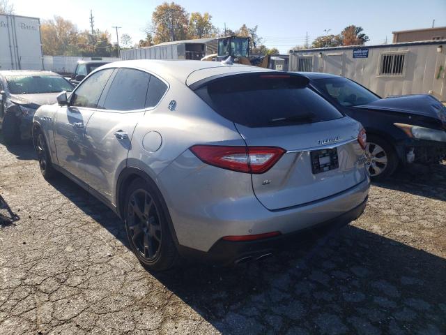 ZN661XUA1HX257835 - 2017 MASERATI LEVANTE SILVER photo 3