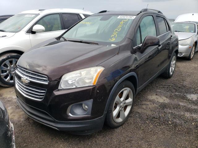 KL7CJMSB1GB601252 - 2016 CHEVROLET TRAX LTZ BROWN photo 2