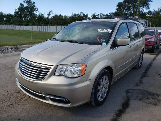 2C4RC1BG2DR797099 - 2013 CHRYSLER TOWN & COU TAN photo 2