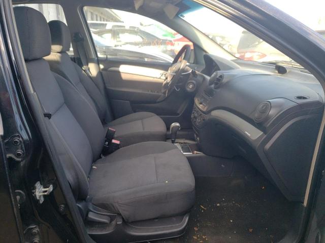 KL1TD5DE4BB175922 - 2011 CHEVROLET AVEO LS 黑色 照片 5