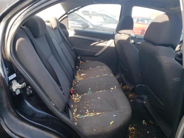 KL1TD5DE4BB175922 - 2011 CHEVROLET AVEO LS 黑色 照片 6