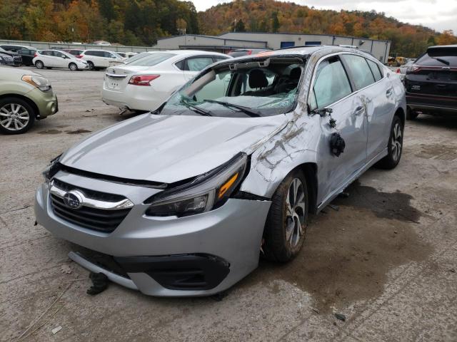 4S3BWAF68N3002366 - 2022 SUBARU LEGACY PRE SILVER photo 2