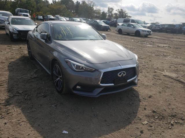 JN1EV7EL6HM550653 - 2017 INFINITI Q60 PREMIU GRAY photo 1