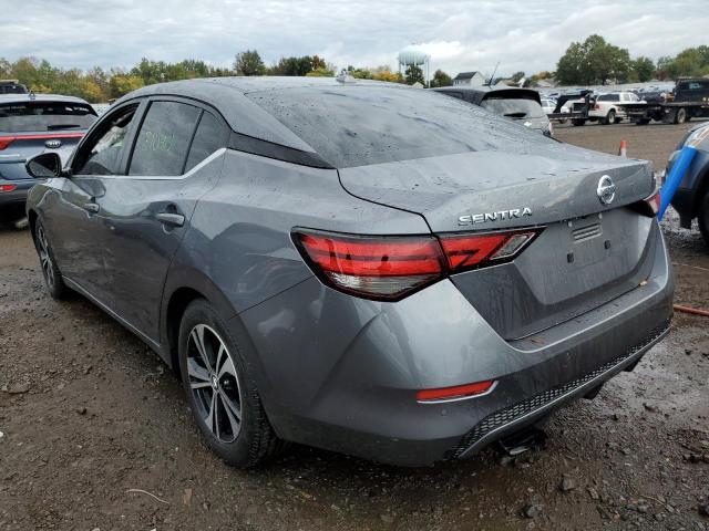 3N1AB8CV6LY312910 - 2020 NISSAN SENTRA SV GRAY photo 3