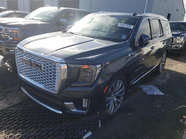 1GKS2DKL6MR341409 - 2021 GMC YUKON DENA GRAY photo 2