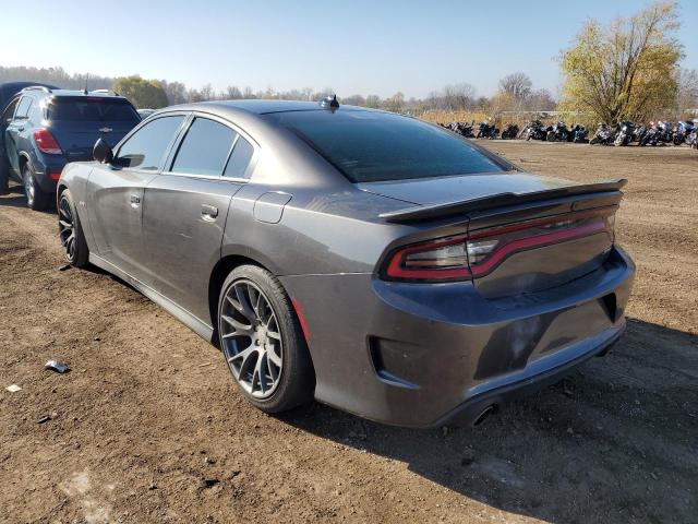 2C3CDXEJ0GH174365 - 2016 DODGE CHARGER SR GRAY photo 3