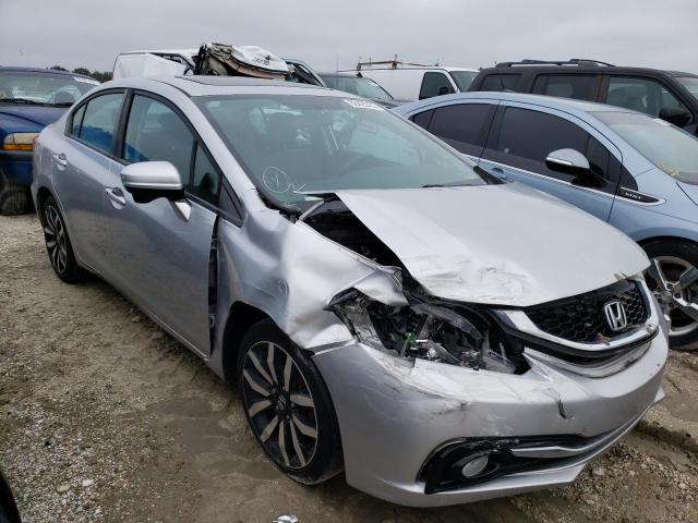19XFB2F97EE064427 - 2014 HONDA CIVIC EXL Gümüş foto 1