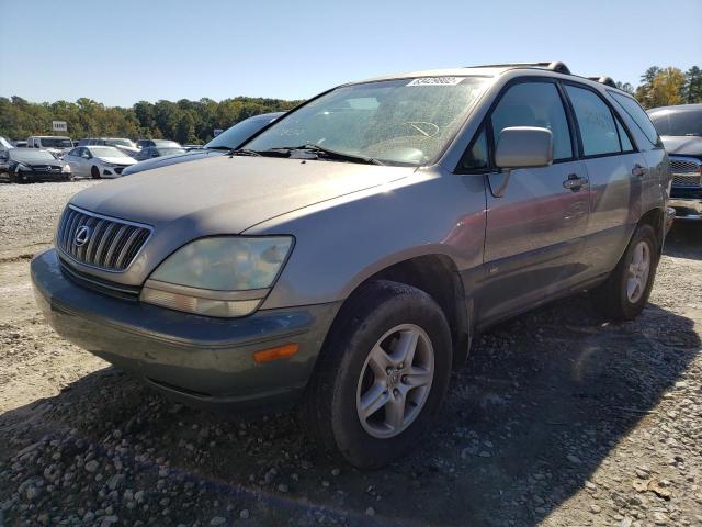 JTJGF10U010114438 - 2001 LEXUS RX GRAY photo 2