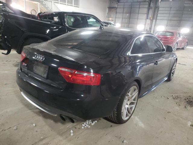 WAURV78T98A011274 - 2008 AUDI S5 QUATTRO BLACK photo 4