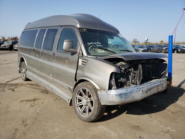 1GDW7LCG2D1181548 - 2013 GMC SAVANA RV BROWN photo 1