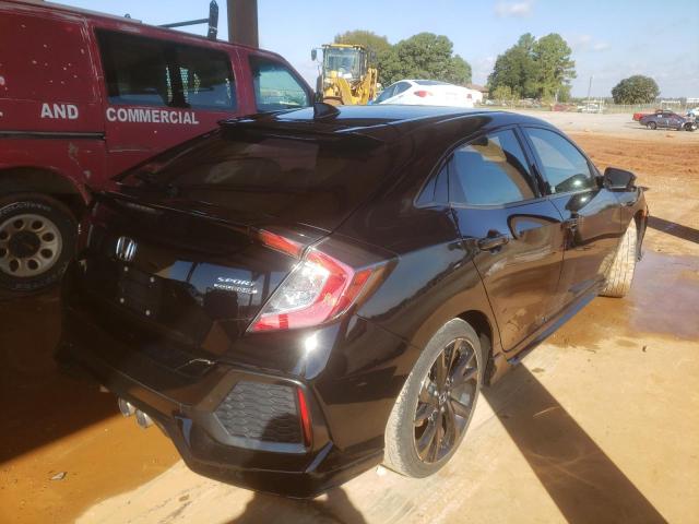 SHHFK7H95HU222738 - 2017 HONDA CIVIC SPOR BLACK photo 4