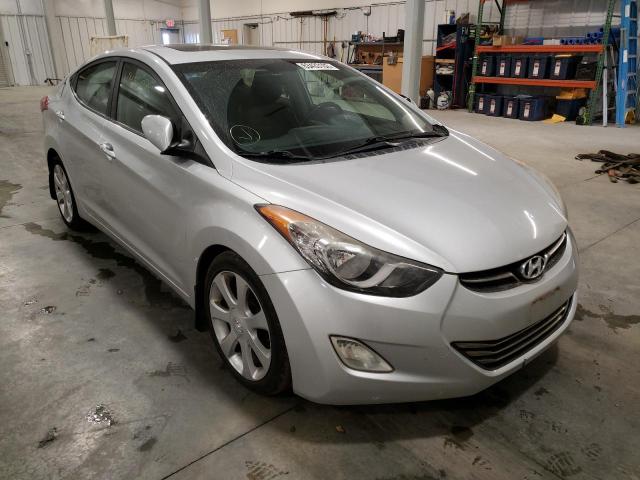 KMHDH4AE8BU154054 - 2011 HYUNDAI ELANTRA GL SILVER photo 1