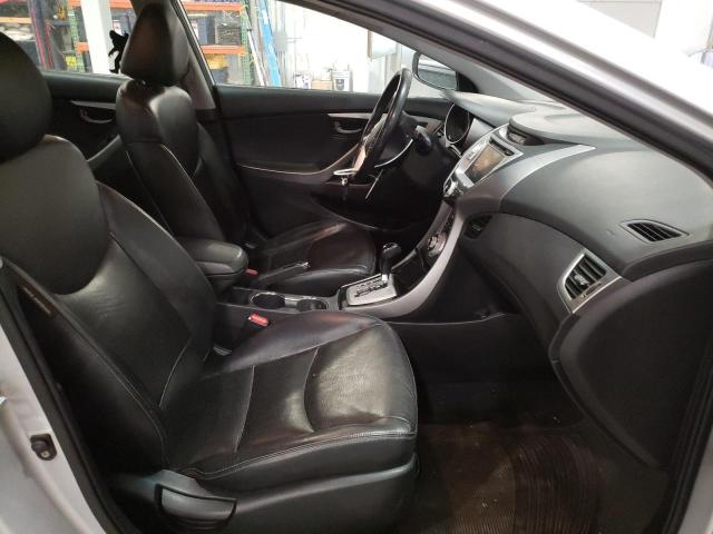 KMHDH4AE8BU154054 - 2011 HYUNDAI ELANTRA GL SILVER photo 5