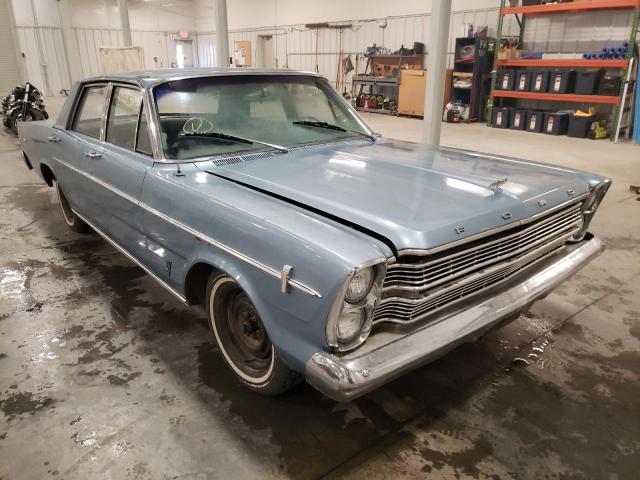 6P62X129562 - 1966 FORD GALAXIE BLUE photo 1