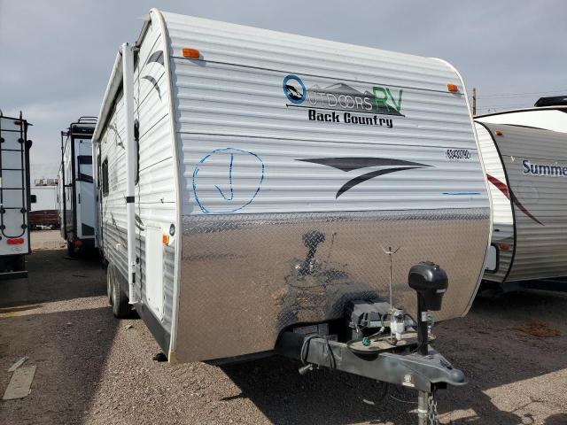 51W112828D1005038 - 2013 BACK TRAILER WHITE photo 8