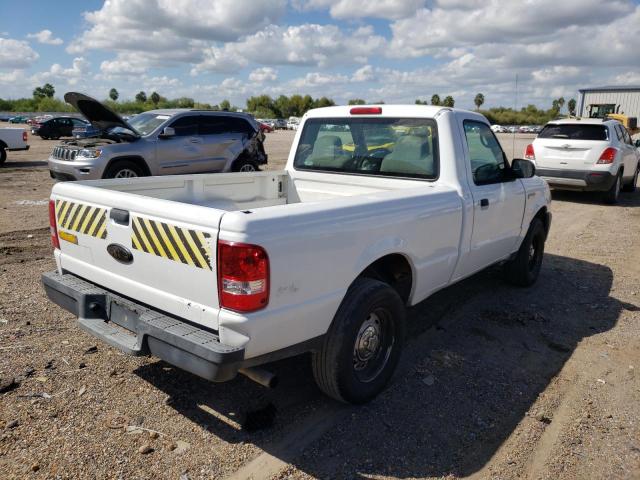 1FTYR10D36PA88446 - 2006 FORD RANGER WHITE photo 4