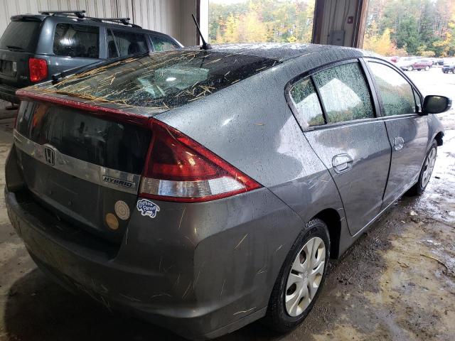 JHMZE2H31CS006304 - 2012 HONDA INSIGHT GRAY photo 4