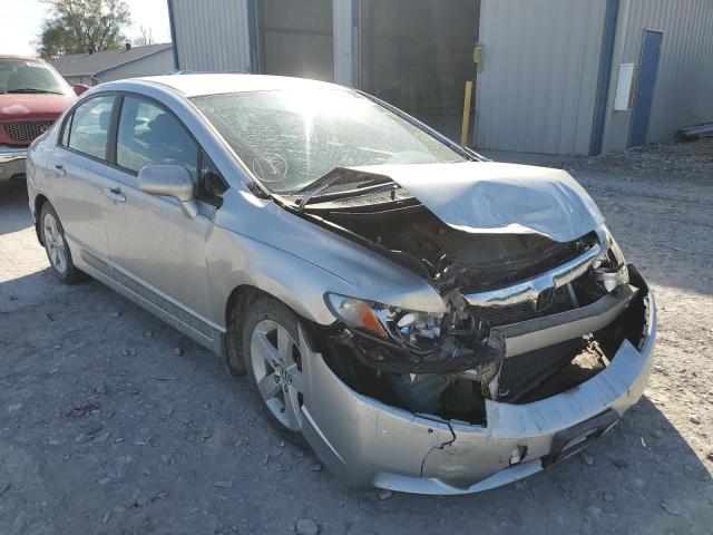 19XFA16609E009875 - 2009 HONDA CIVIC LX-S SILVER photo 1