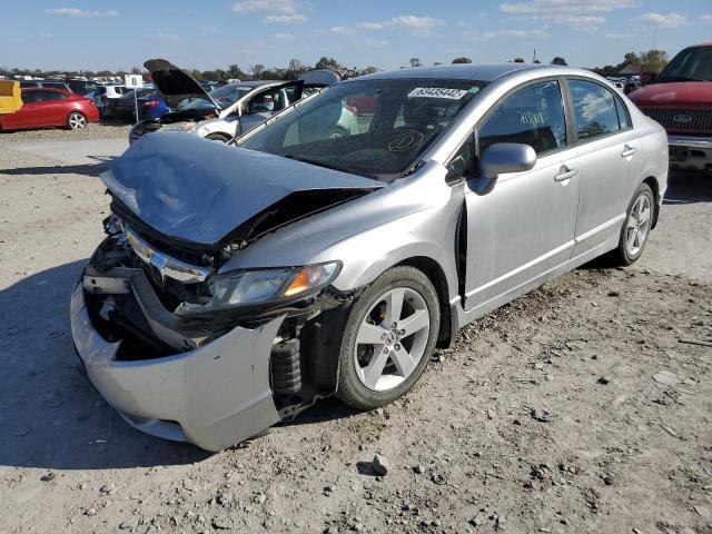 19XFA16609E009875 - 2009 HONDA CIVIC LX-S Gümüş foto 2