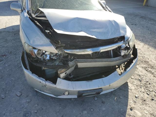19XFA16609E009875 - 2009 HONDA CIVIC LX-S Gümüş foto 9
