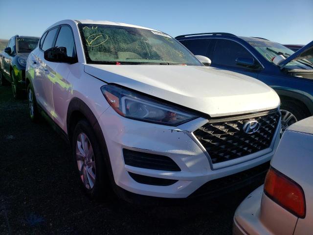 KM8J23A43KU901274 - 2019 HYUNDAI TUCSON SE WHITE photo 1