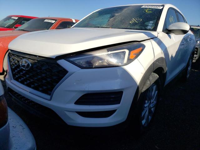 KM8J23A43KU901274 - 2019 HYUNDAI TUCSON SE WHITE photo 2