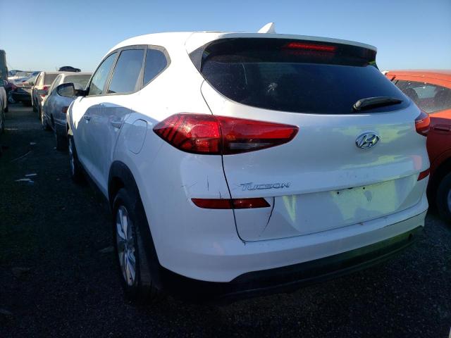 KM8J23A43KU901274 - 2019 HYUNDAI TUCSON SE WHITE photo 3