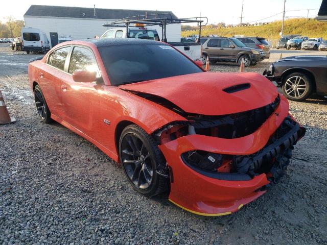 2C3CDXGJ7MH587943 - 2021 DODGE CHARGER SC ORANGE photo 1