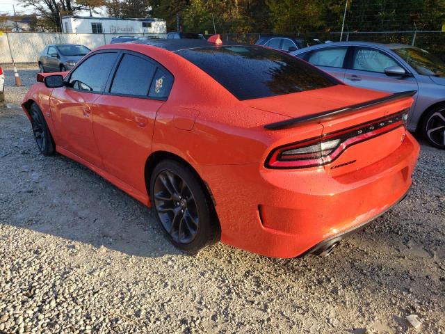 2C3CDXGJ7MH587943 - 2021 DODGE CHARGER SC ORANGE photo 3